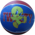 Two Color High Quality Rubber Basketball Size 7